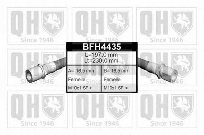 QUINTON HAZELL bfh4435 -  Тормозной шланг